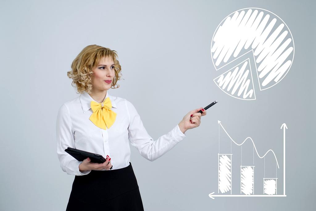 Analyst reviewing income distribution charts and regional maps on a large screen
